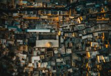 aerial view of mardin s historic architecture